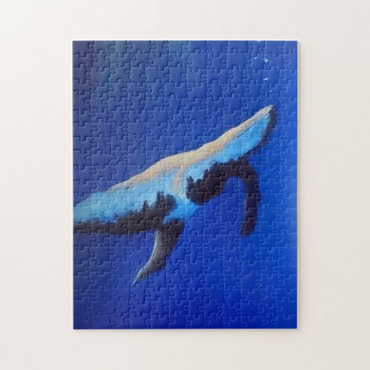 Morning Song Humpback Whale Jigsaw Puzzle Legpuzzel (Verticaal)