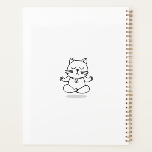 Morning Song robin vogel schilderij muurkunst Planner (Achterkant)