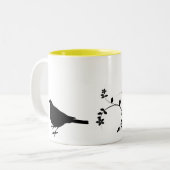 Morning Song Tweekleurige Koffiemok (Voorkant links)