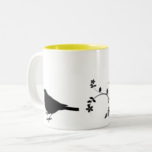 Morning Song Tweekleurige Koffiemok (Voorkant links)