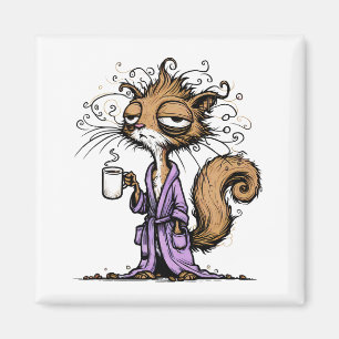 Morning Squirrel Drink koffie Magneet