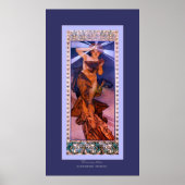 Morning Star ~ Alphonse Mucha Poster (Voorkant)