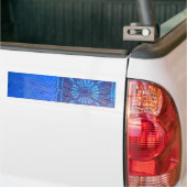 MORNING STAR Blue, Monogram Bumpersticker (Op Truck)