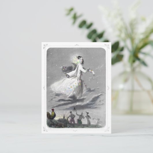 Morning Star Briefkaart (Staand voorkant)