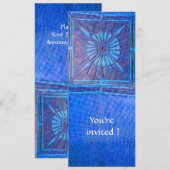 MORNING STAR, helderblauw Kaart (Voorkant / Achterkant)