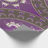 Morning Star (Paarse) Cadeaupapier (Hoek)