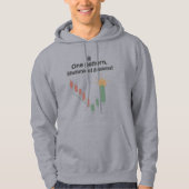 Morning Star Pattern Crypto Trader Hoodie (Voorkant)