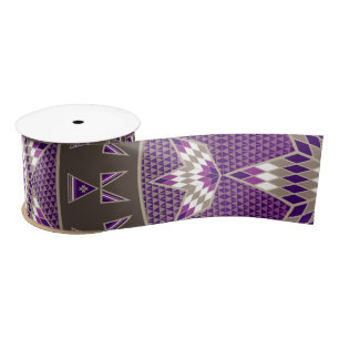 Morning Star Tipi (Paars) Satijnen Lint