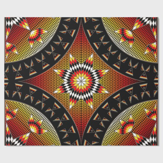 Morning Star Tipi's (BWRY) Cadeaupapier (Vlak)