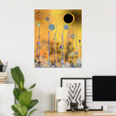Morning Sun - Abstract Poster (Thuiskantoor)