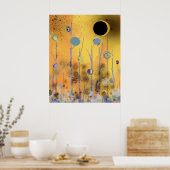 Morning Sun - Abstract Poster (Keuken)