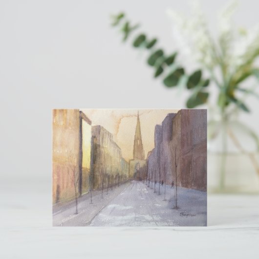 MORNING SUN, BRIEFKAART (Staand voorkant)