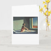 Morning Sun - Edward Hopper Kaart (Gele Bloem)