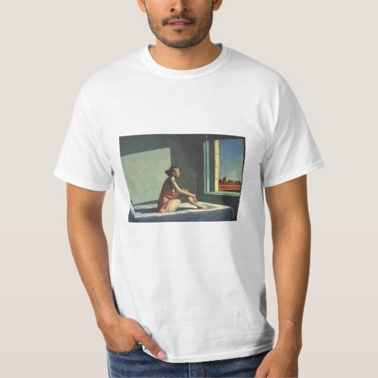 Morning Sun - Edward Hopper T-shirt (Voorkant)