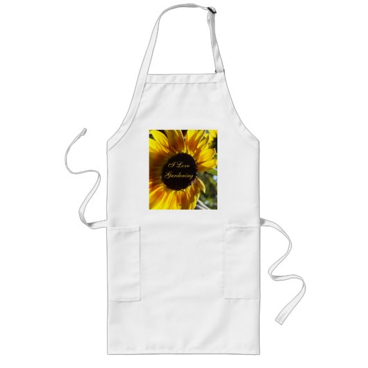 Morning Sunflower Lang Schort (Voorkant)