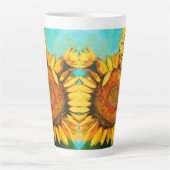 Morning Sunflower Latte Mok (Voorkant)