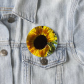 Morning Sunflower Ronde Button 7,6 Cm (In situ)