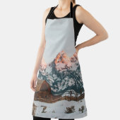 Morning Sunrise Cabin at Grand Teton National Park Schort (Insitu)