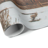 Morning Sunrise Cabin in Grand Teton National Park Cadeaupapier (Rol Hoek)