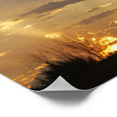 Morning Sunrise in Grand Forks, North Dakota Poster (Hoek)