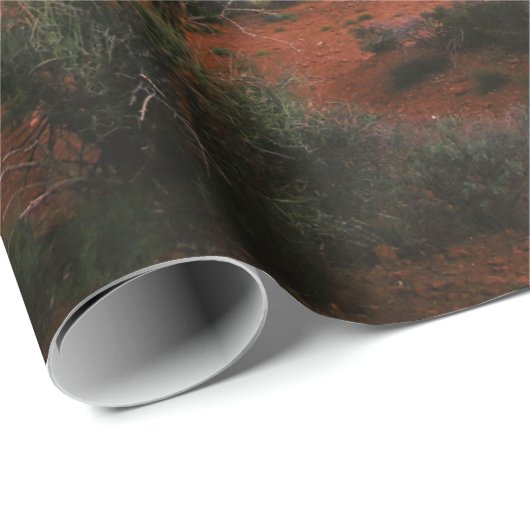 Morning Sunrise Sedona Arizona Desert Cadeaupapier (Rol Hoek)