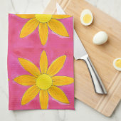 Morning Sunshine - American MoJo Hand Towel Theedoek (Quarter Fold)