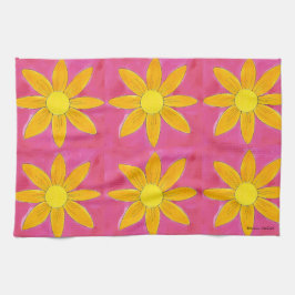 Morning Sunshine - American MoJo Hand Towel Theedoek