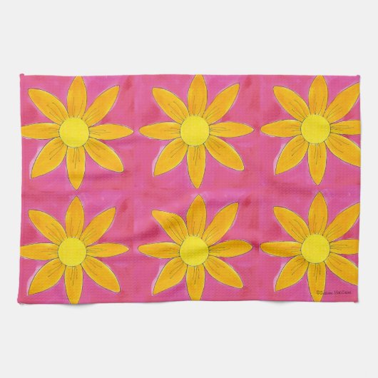 Morning Sunshine - American MoJo Hand Towel Theedoek (Horizontaal)