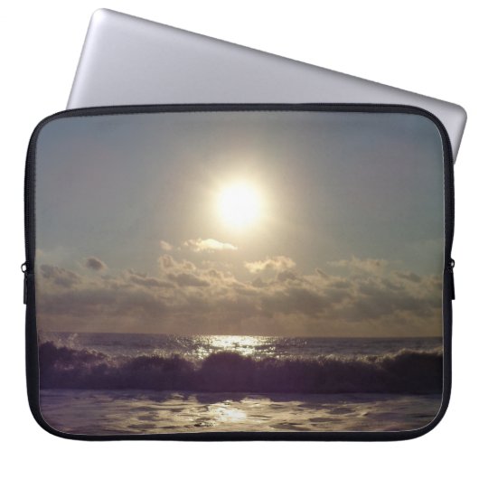 Morning Surf Laptop Sleeve (Voorkant)