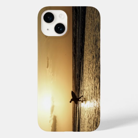 Morning Surfer Hoesje-Mate iPhone Case (Achterkant)