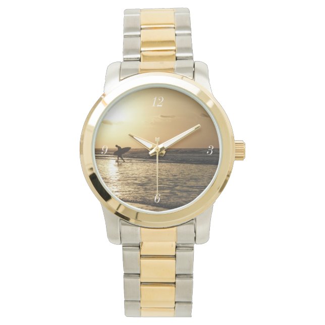 Morning Surfer Horloge (Voorkant)
