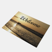 Morning Surfer Welkom Doormat Deurmat (Schuin)