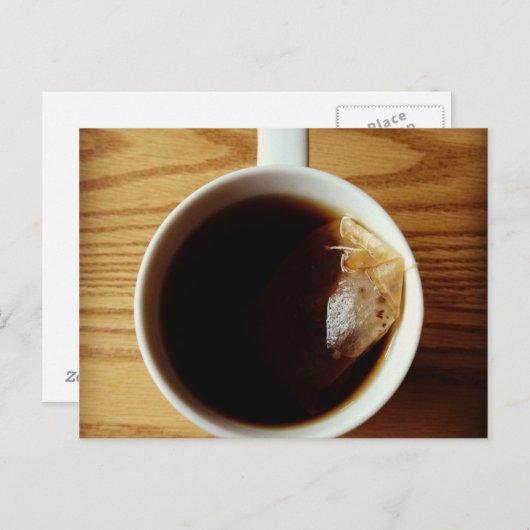 Morning Tea Briefkaart (Voorkant / Achterkant)