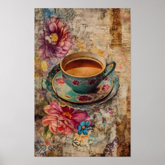 Morning Tea Poster (Voorkant)
