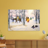 Morning Tears Canvas Afdruk (Insitu (Woonkamer))