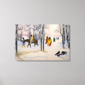 Morning Tears Canvas Afdruk (Voorkant)