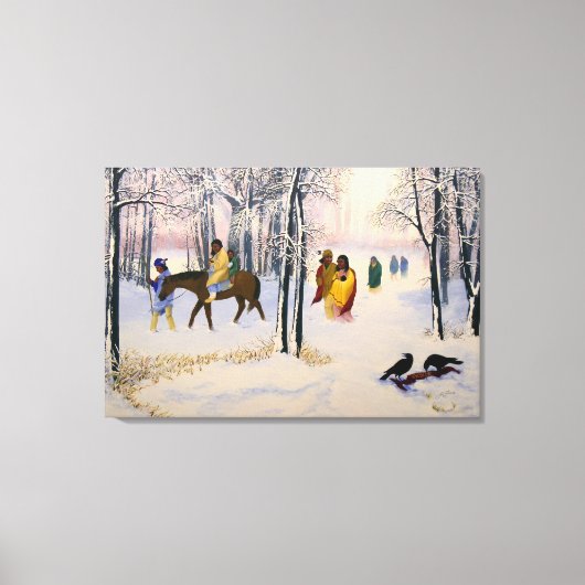 Morning Tears Canvas Afdruk (Voorkant)