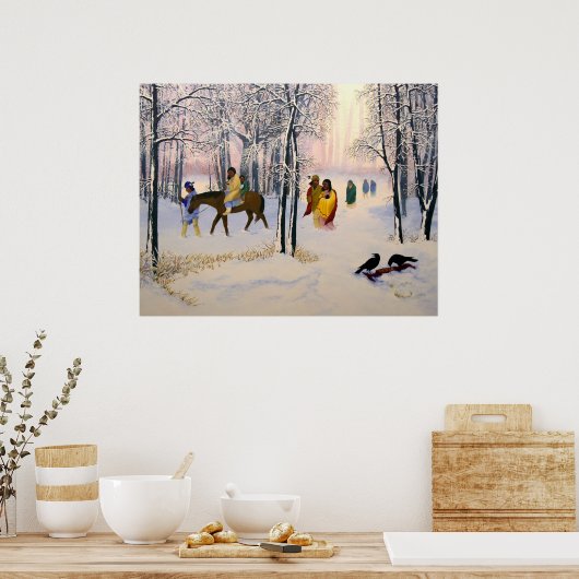 Morning Tears Poster (Keuken)