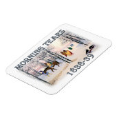 Morning Tears toont de Cherokee Trail van 1838-39 Magneet (Linkerzijde)