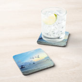 Morning Tides Beach Theme Plastic Onderzetters (Rechterzijde)