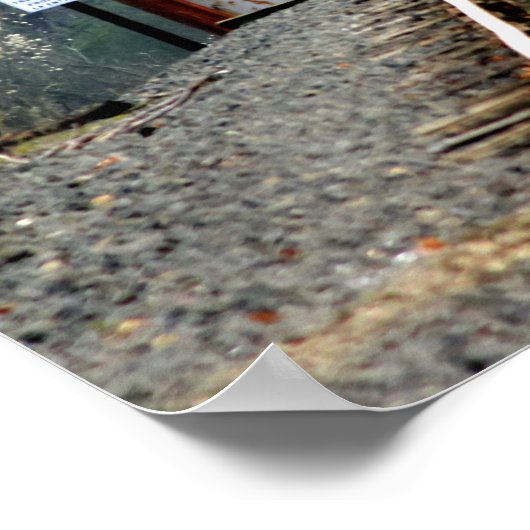 Morning Tracks Poster (Hoek)