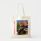 Morning Train Tote Bag (Voorkant)