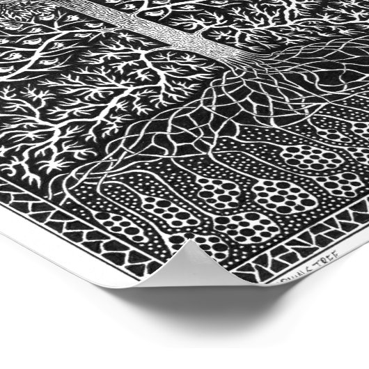 Morning Tree Poster (Hoek)