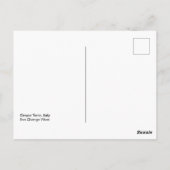 Morning Uitzicht van een Cinque Terre Balcony Briefkaart (Achterkant)