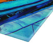 Morning Uitzicht van een Cinque Terre Balcony Snijplank (Hoek)