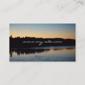 Morning Uitzicht Visitekaartje (Achterkant)