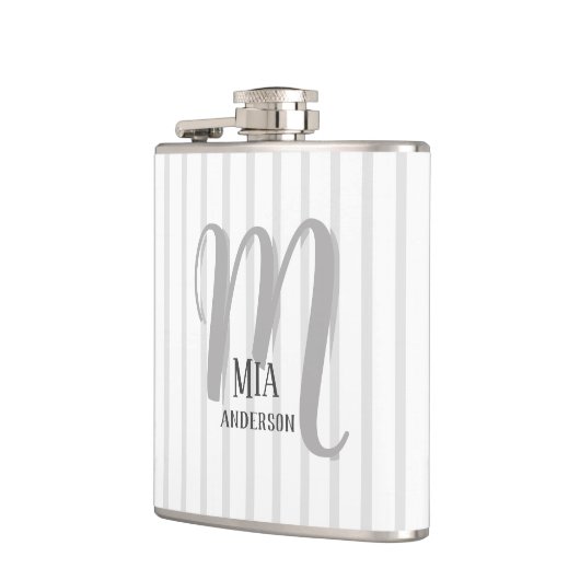 Morning Vibe Persoonlijk Monogram Heupfles (Links)