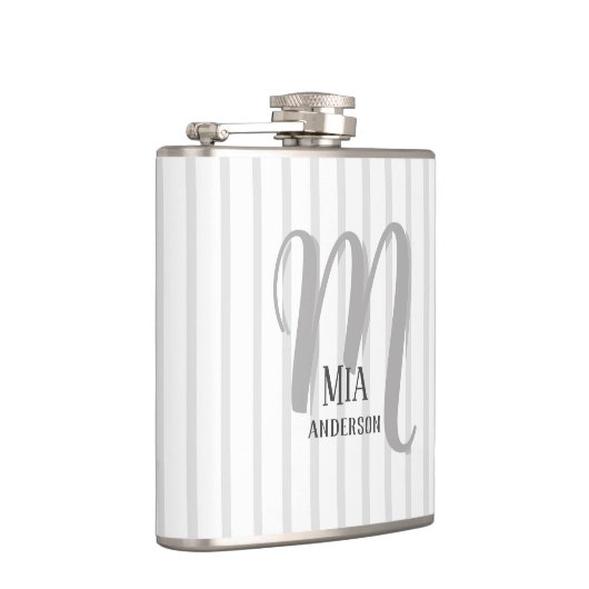 Morning Vibe Persoonlijk Monogram Heupfles (Rechts)