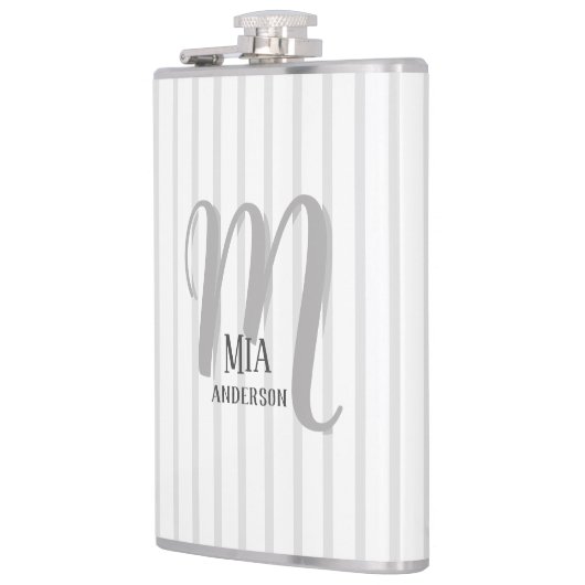 Morning Vibe Persoonlijk Monogram Heupfles (Links)