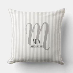 Morning Vibe Persoonlijk Monogram Kussen